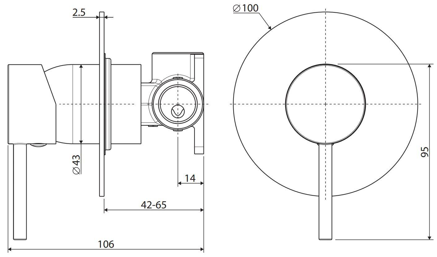 Kaya-Shower-Bath-Wall-Mixer-With-100mm-Backplate