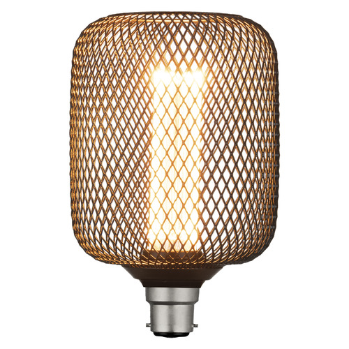 Cylinder Vintage-Style LED Decorative Globe