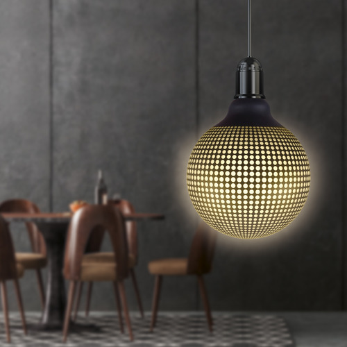 Dot Black G125 LED Magician Decorative Globe