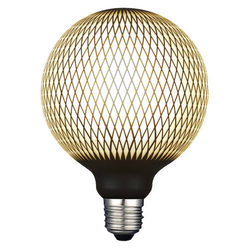 Net Black G125 LED Magician Decorative Globe