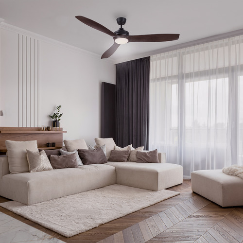 Lora DC Ceiling Fan with LED & Remote Control