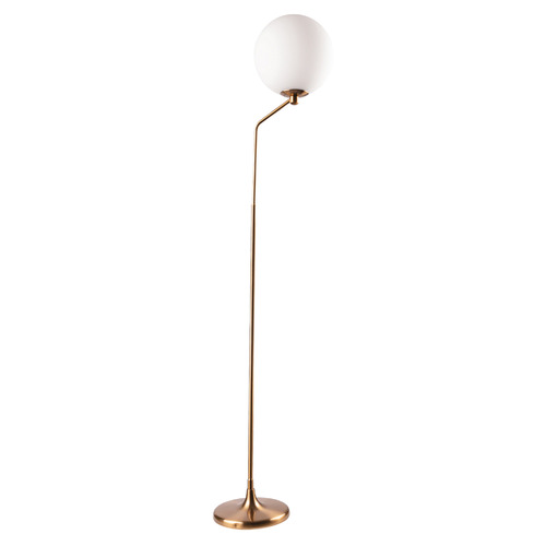 Marilyn Spherical Metal & Glass Floor Lamp