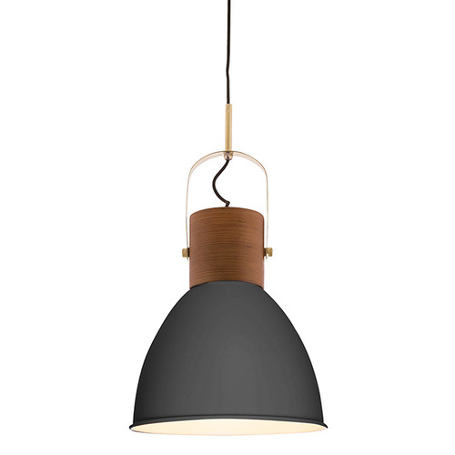 Ruston Timber & Metal Pendant Light