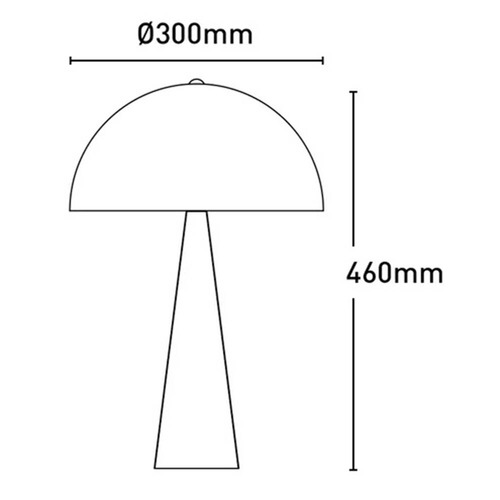 Corinth Metal Table Lamp