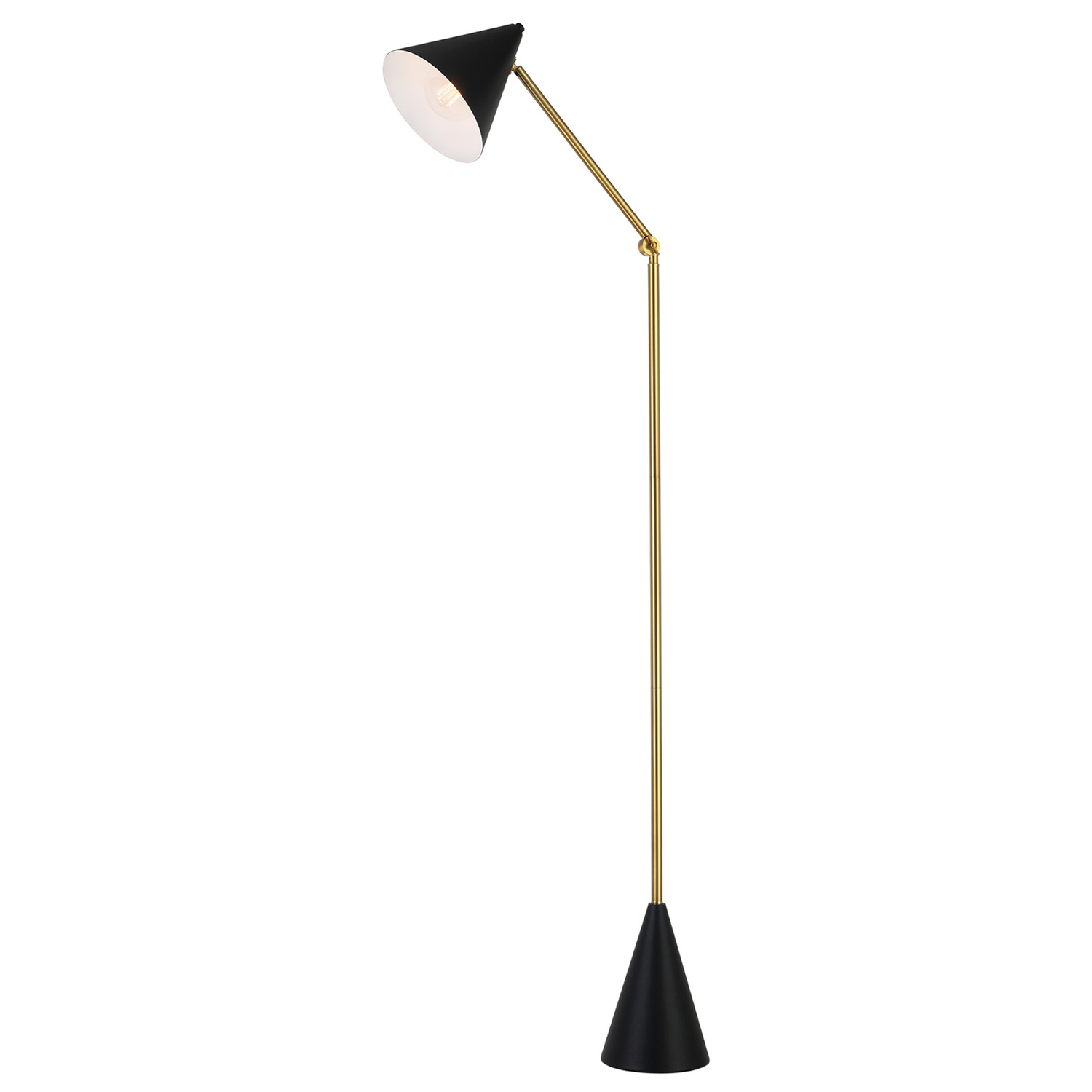 Baciare Metal Conical Floor Lamp