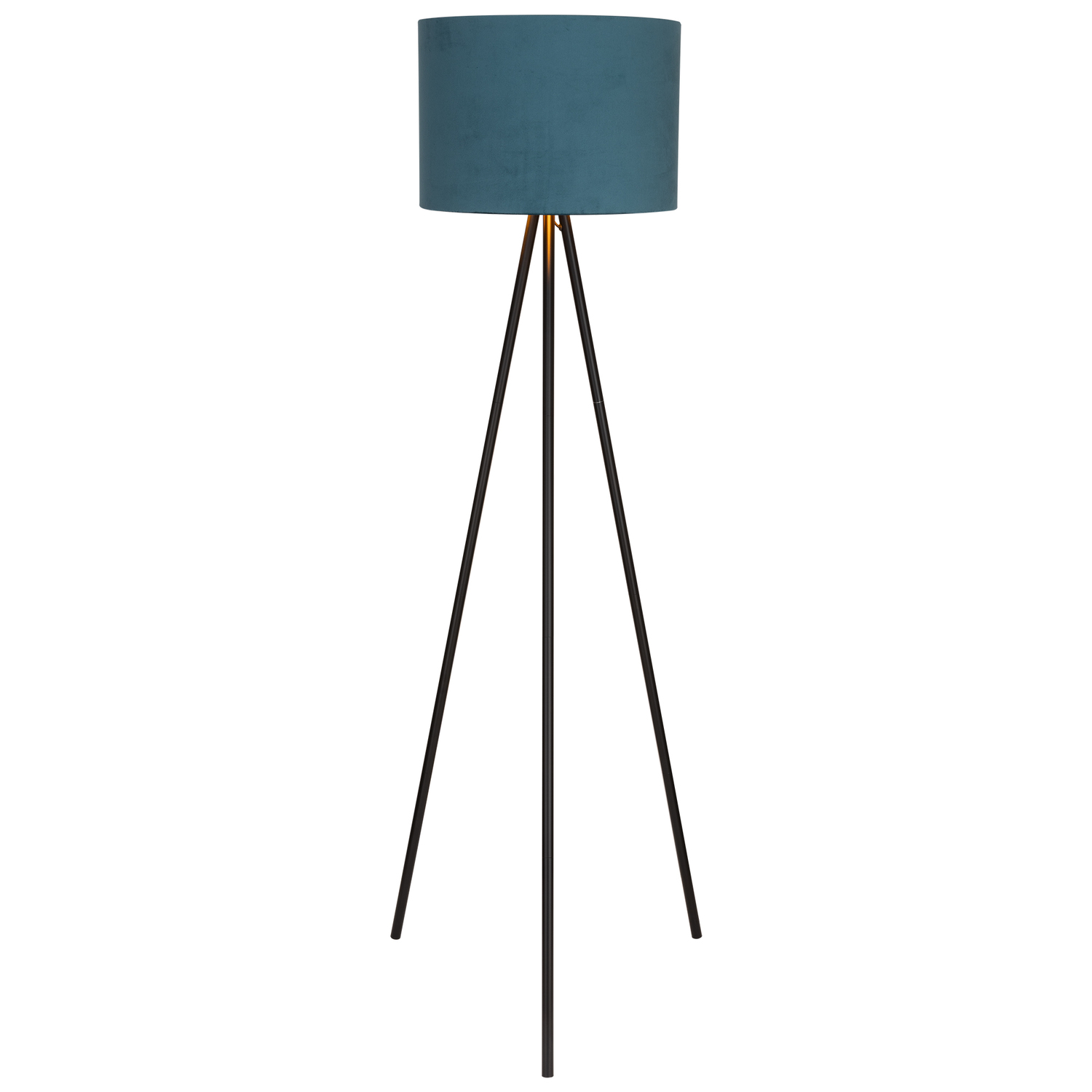 Reno Iron & Velvet Floor Lamp