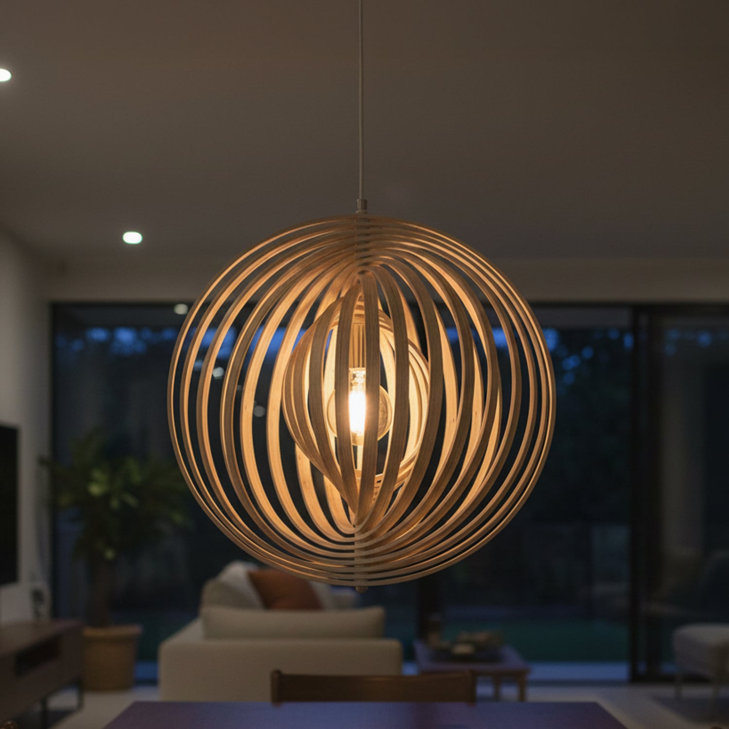 Monroe Natural Pendant Light