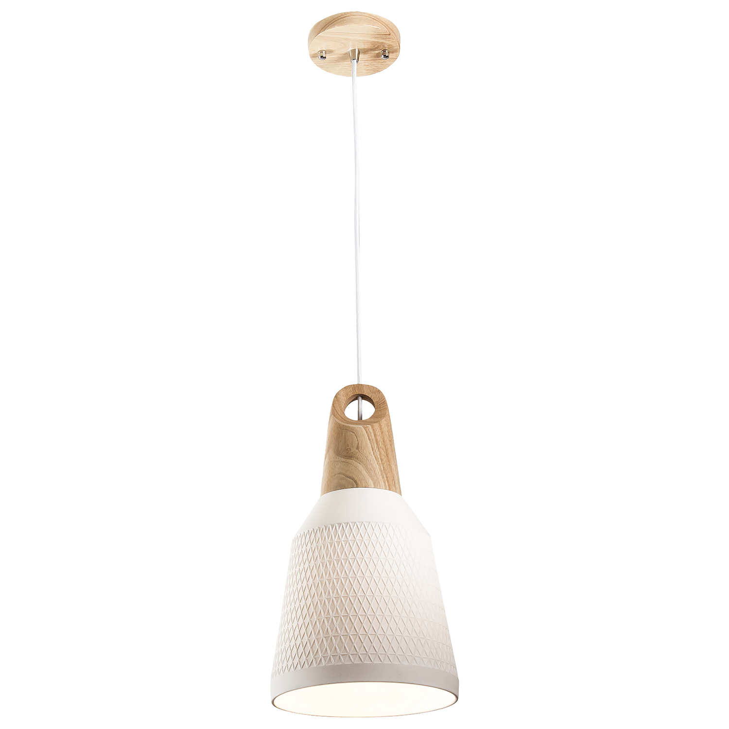 White Morrissey Pendant Light
