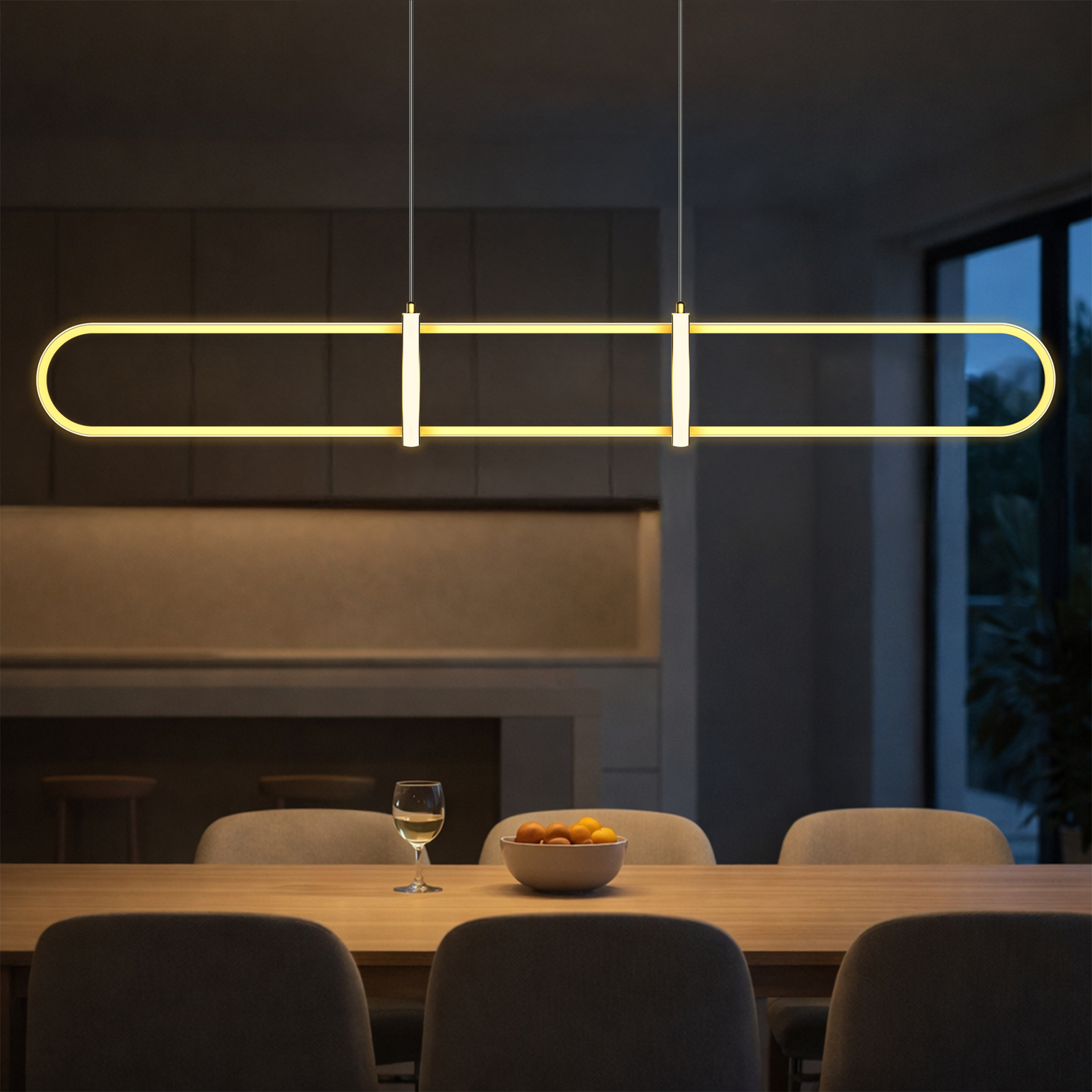 Belmont Iron & Aluminium LED Pendant Light