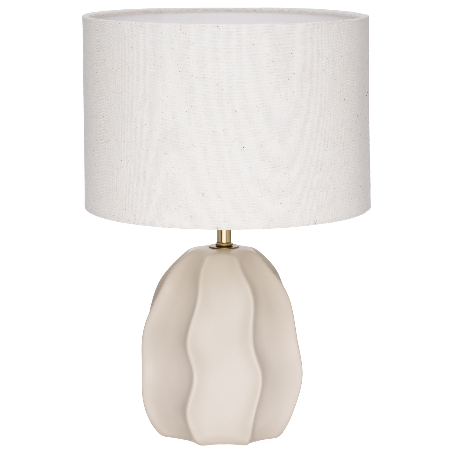 Reverie Ceramic & Linen Table Lamp