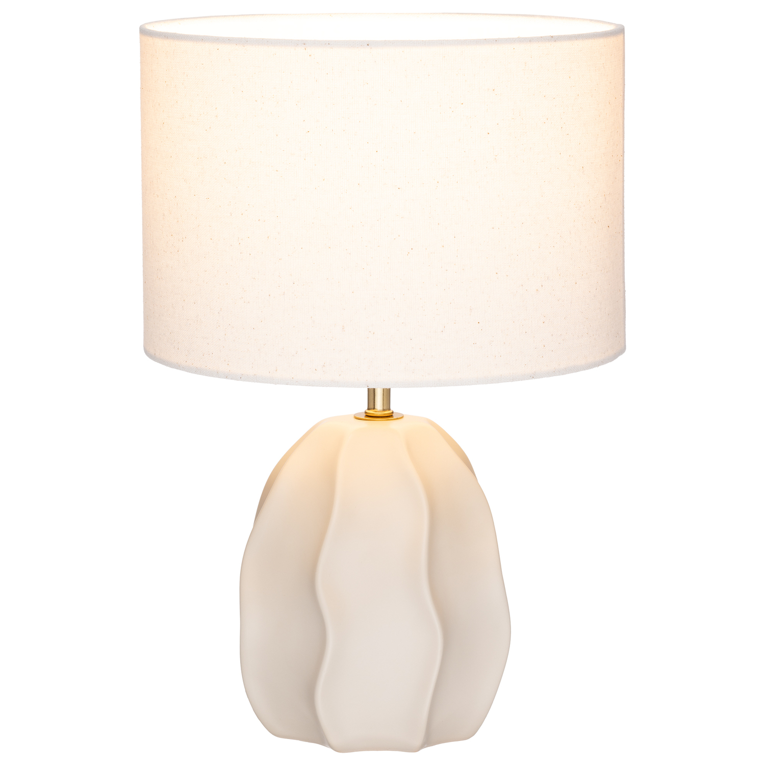 Reverie Ceramic & Linen Table Lamp