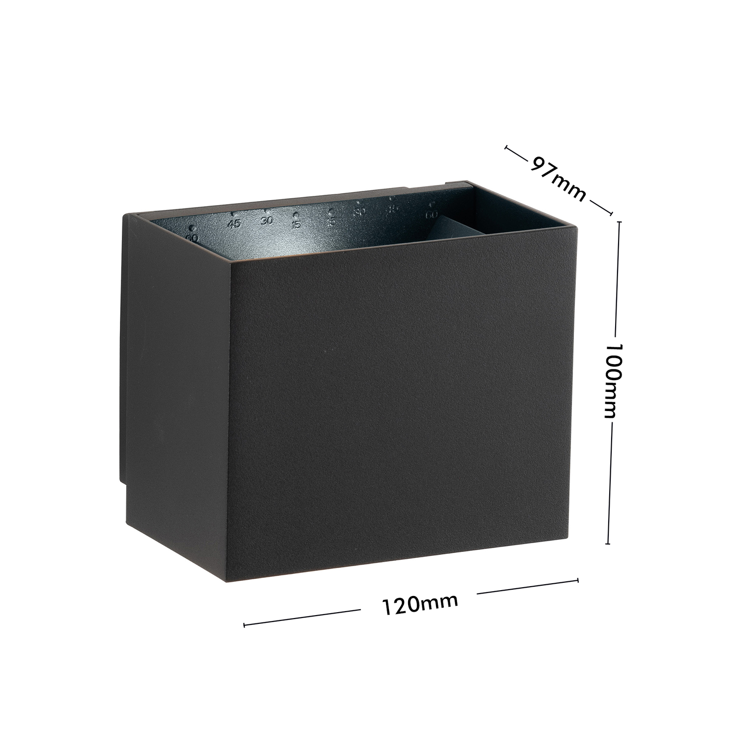 Evora LED Up/Down Single Wall Light