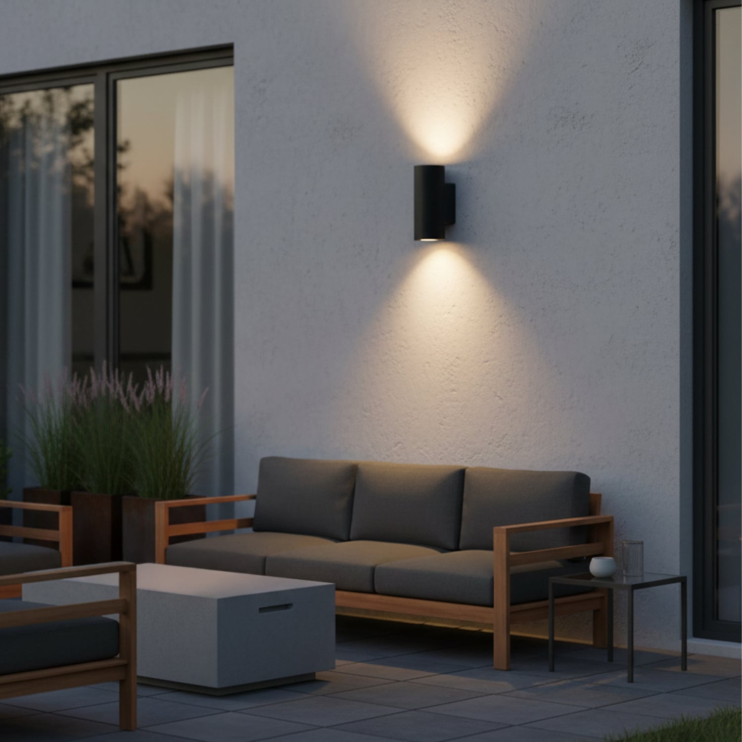 Piccolo II Round Up/Down Single Wall Light