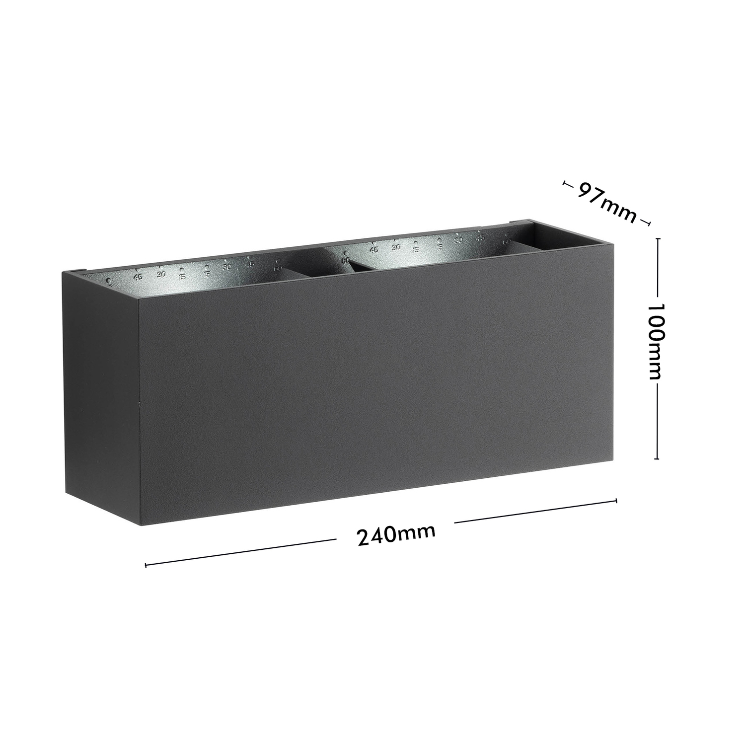 Evora LED Up/Down Double Wall Light