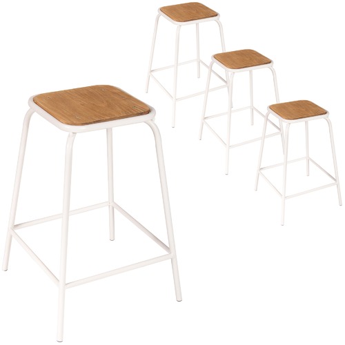 wood countertop stools