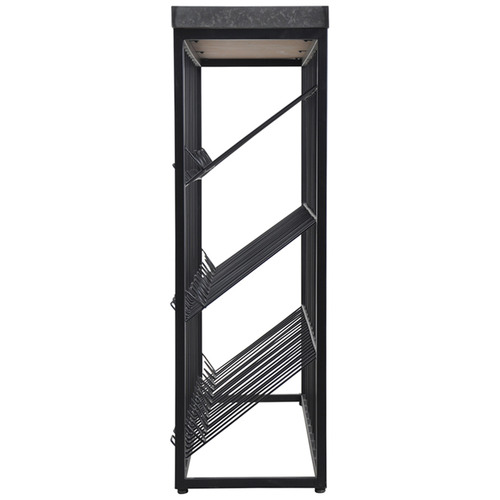 Grey Pavel Iron Wine Rack