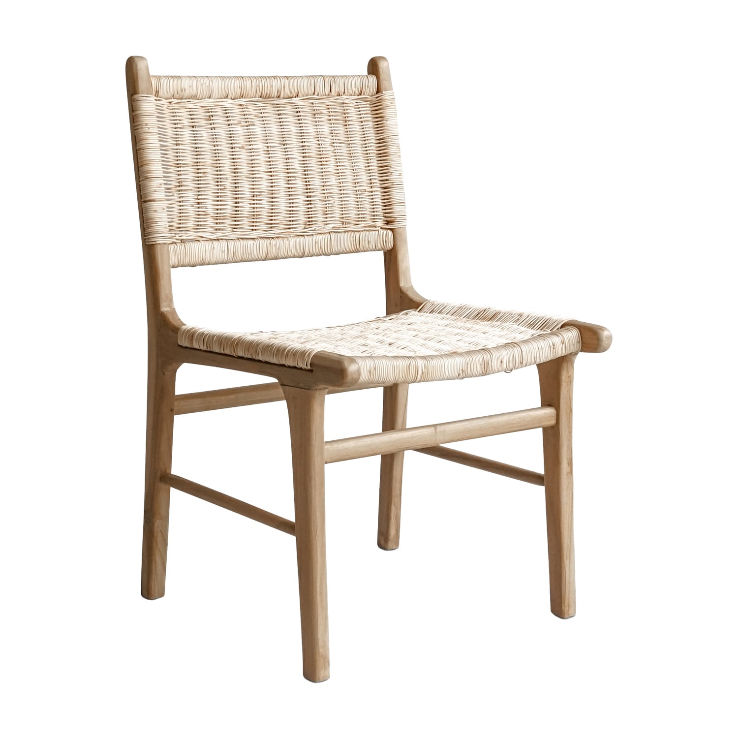 Dianna Teak Wood Dining Chair