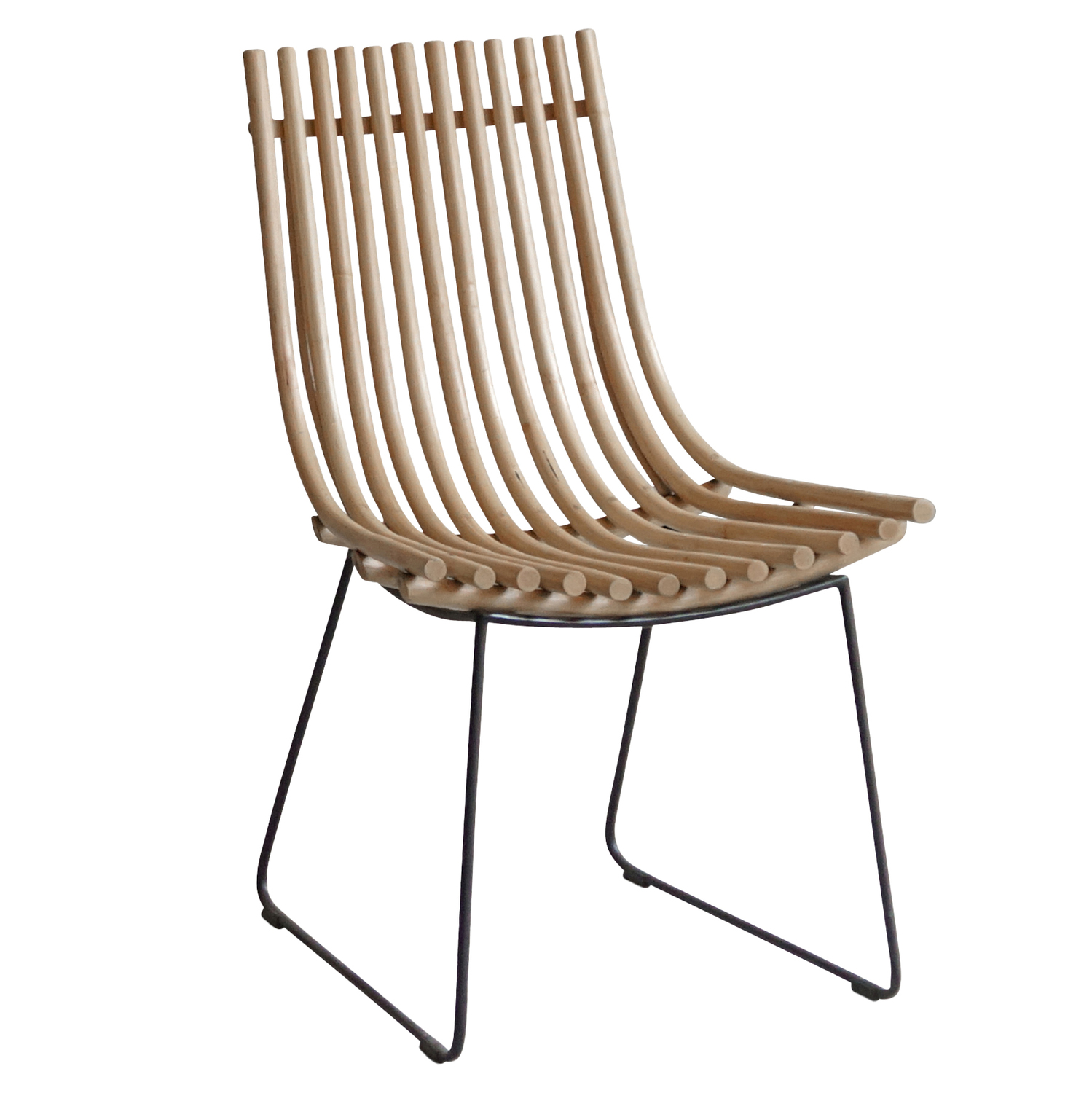 Clark Rattan Dining Chair