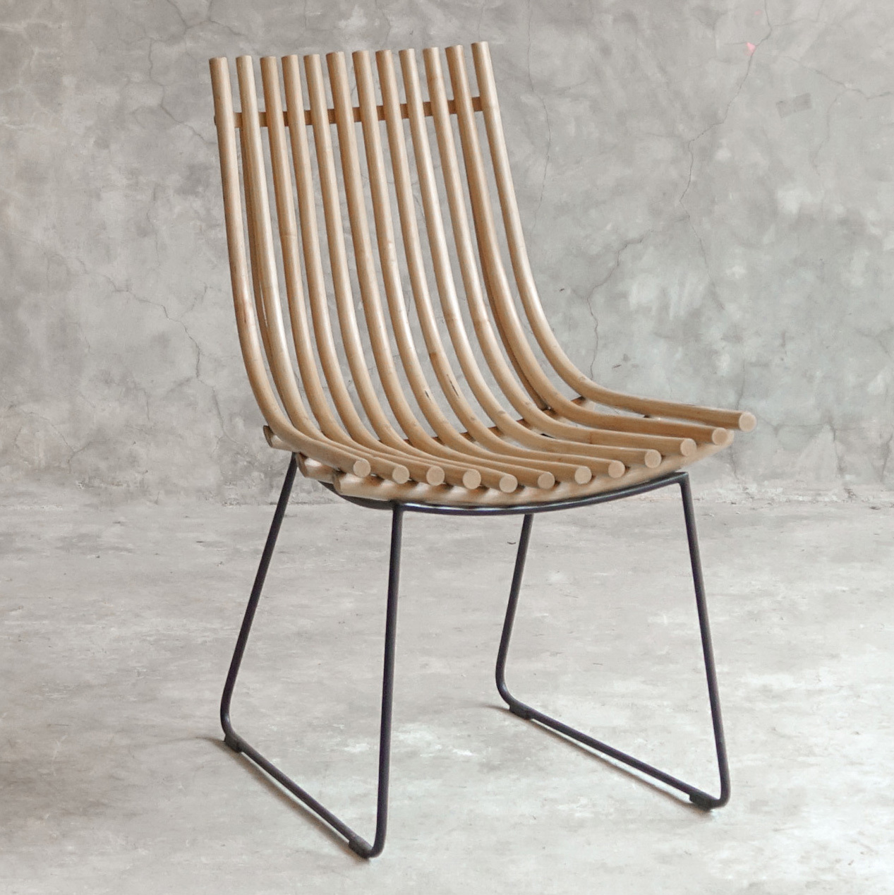 Clark Rattan Dining Chair