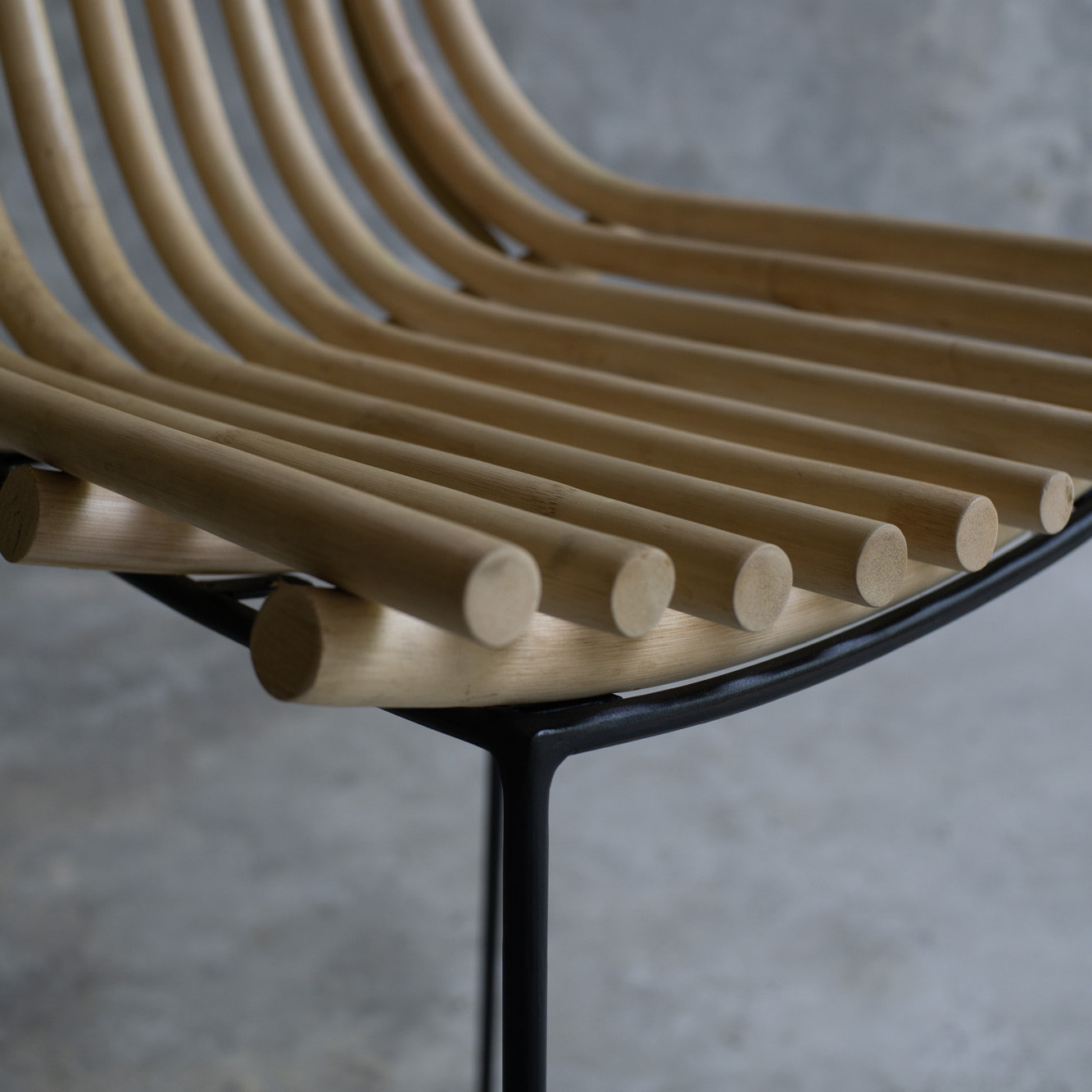 65cm Clark Iron Counter Stool