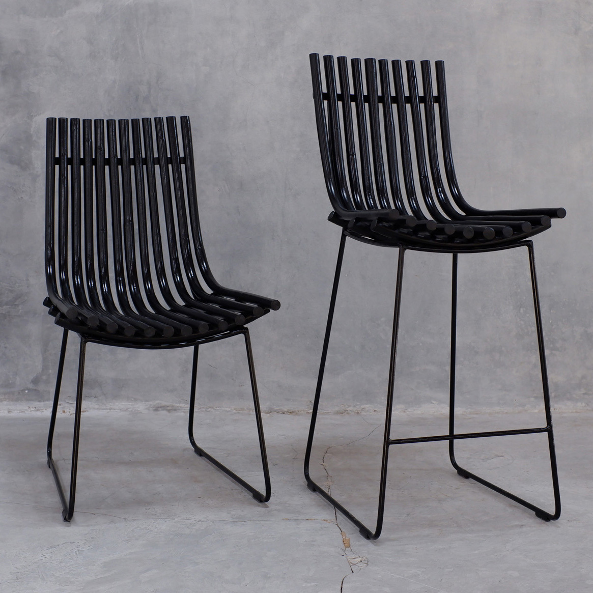 Clark Rattan Dining Chair