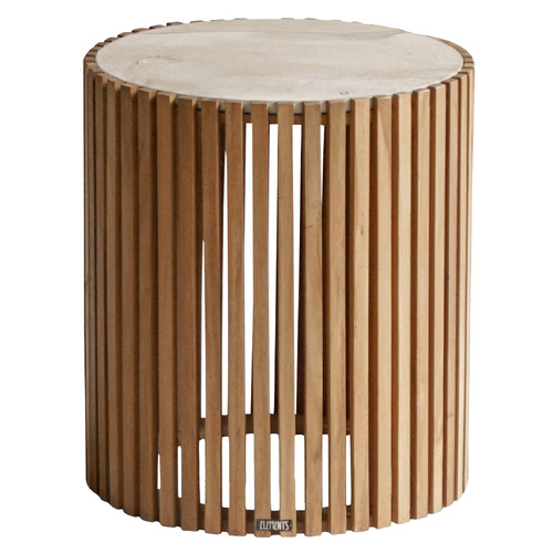 Bruce Teak Wood Side Table