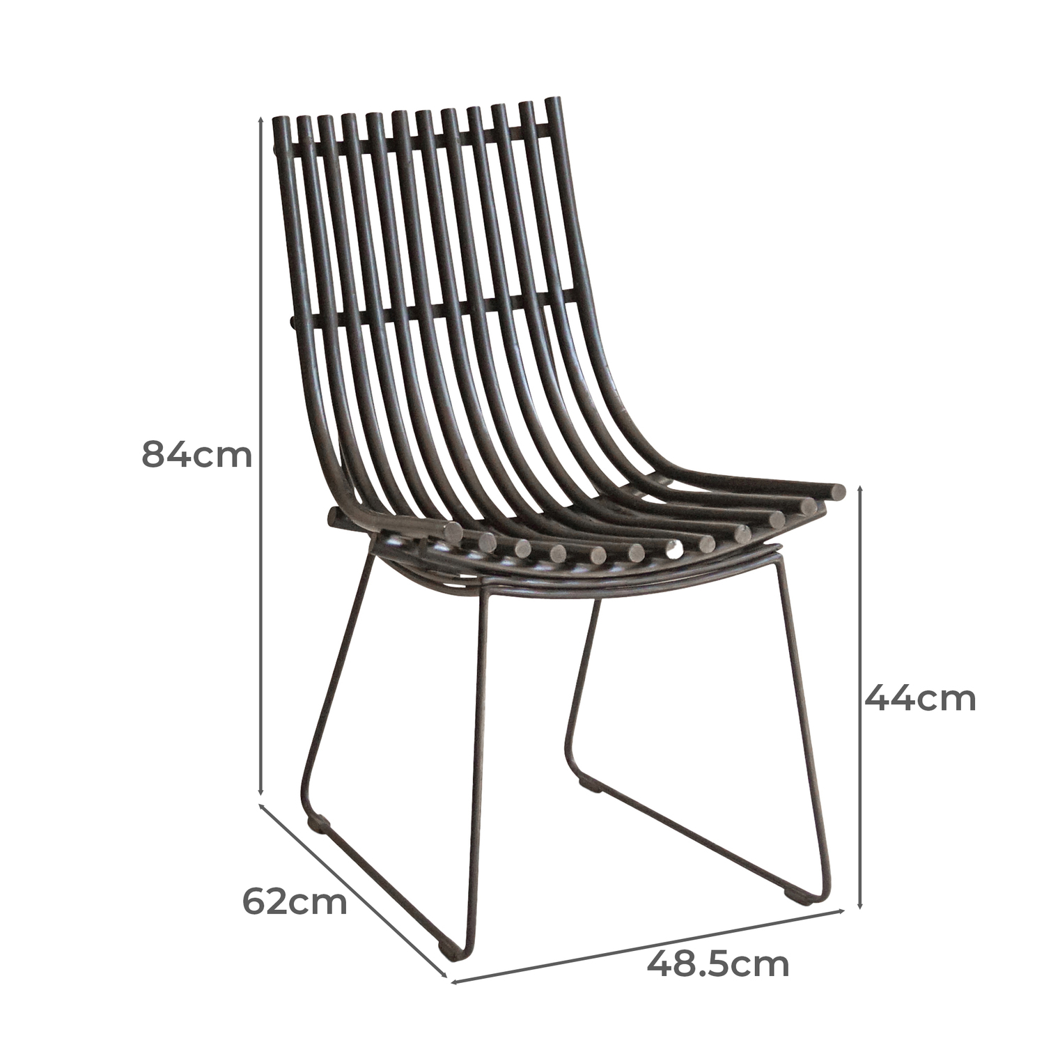 Clark Rattan Dining Chair