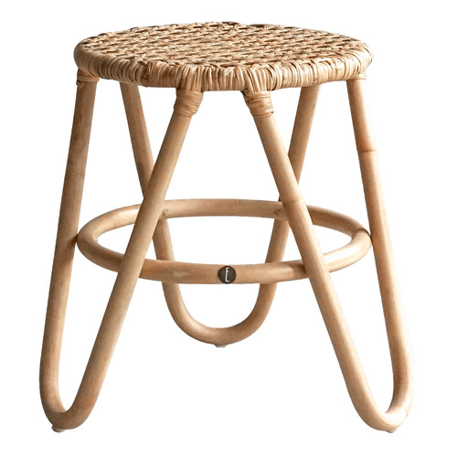 44cm Jayson Rattan Accent Stool