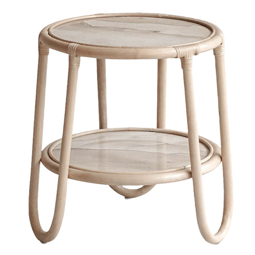 Lorraine Rattan Side Table