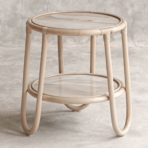 Lorraine Rattan Side Table