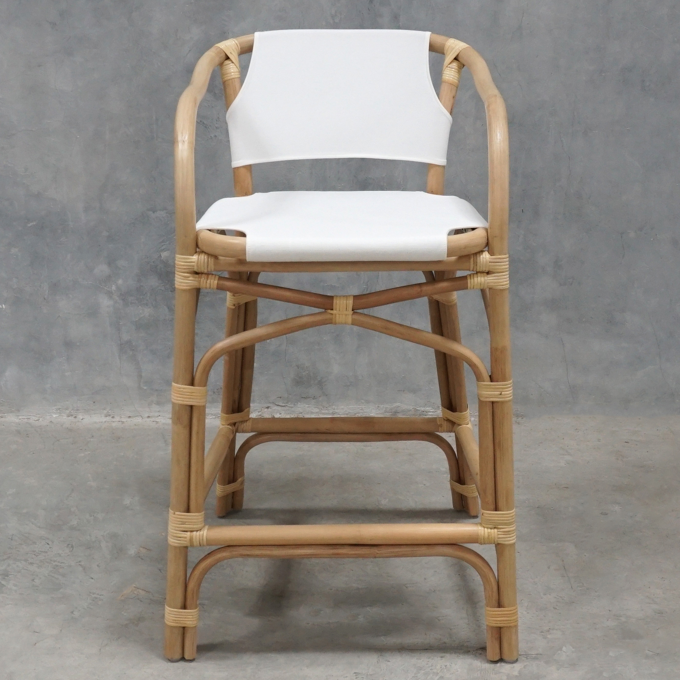 Sonya Rattan Counter Stool