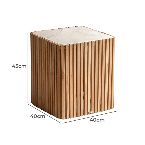 Morgan Teak Wood Side Table