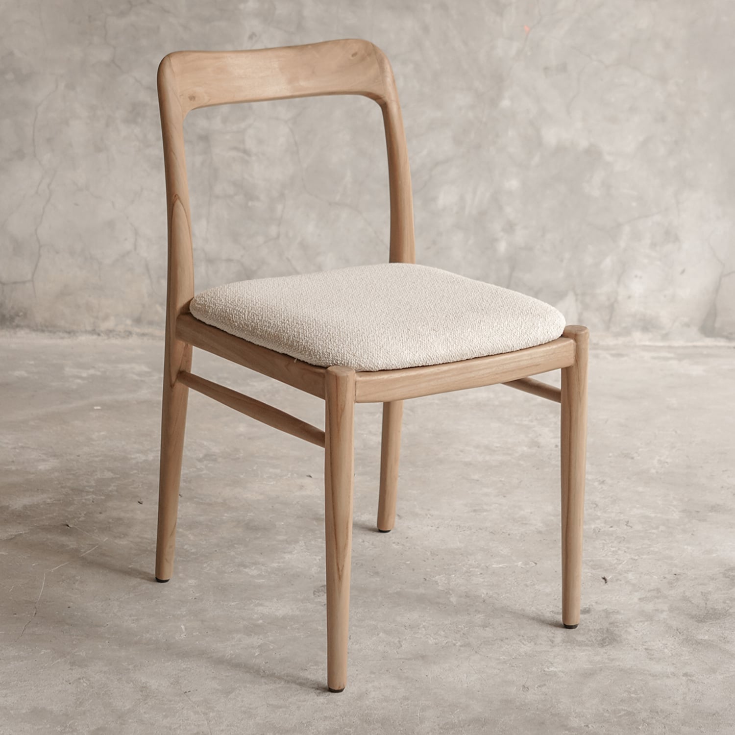 Ren Teak Wood Dining Chairs