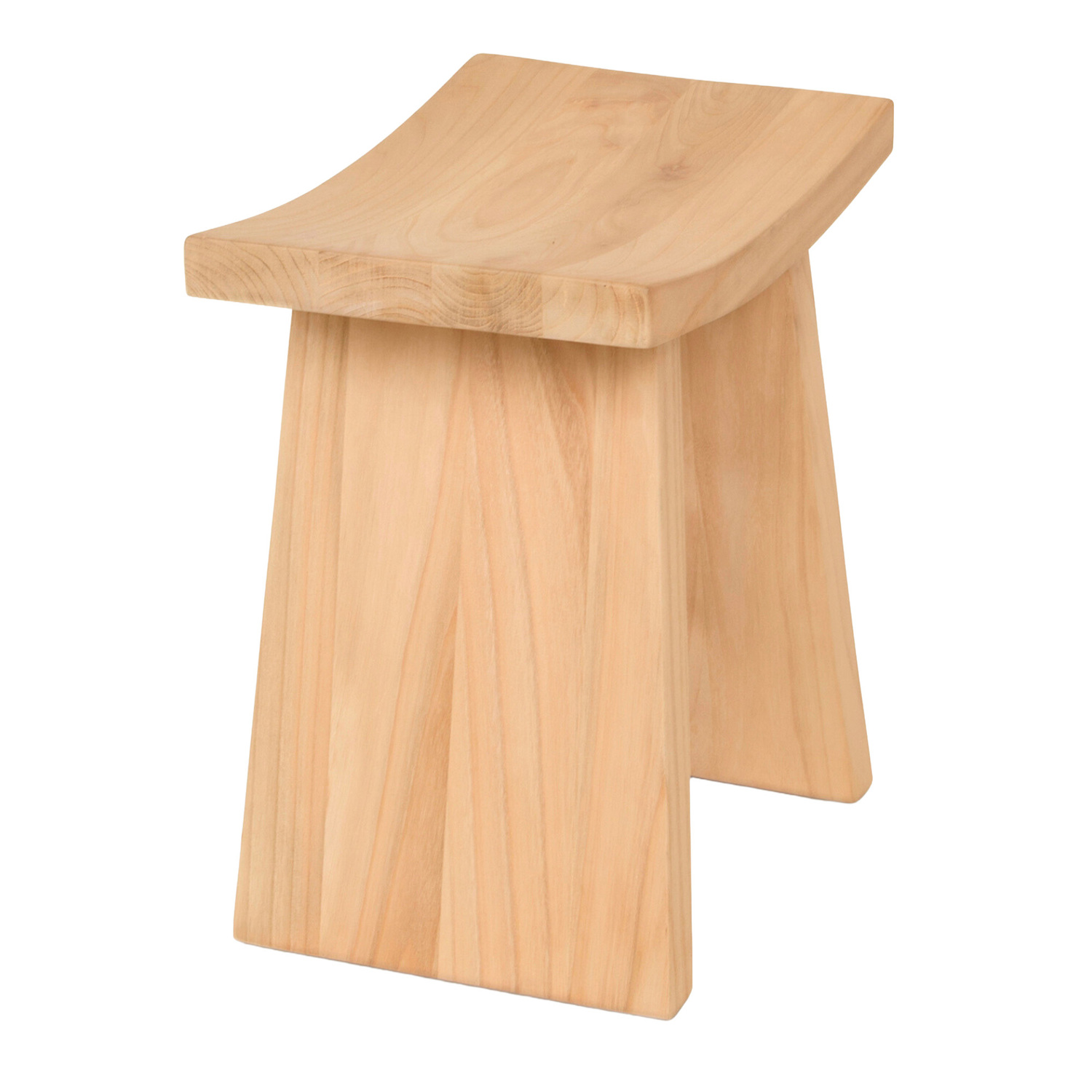 Yori Sungkai Wood Footstool