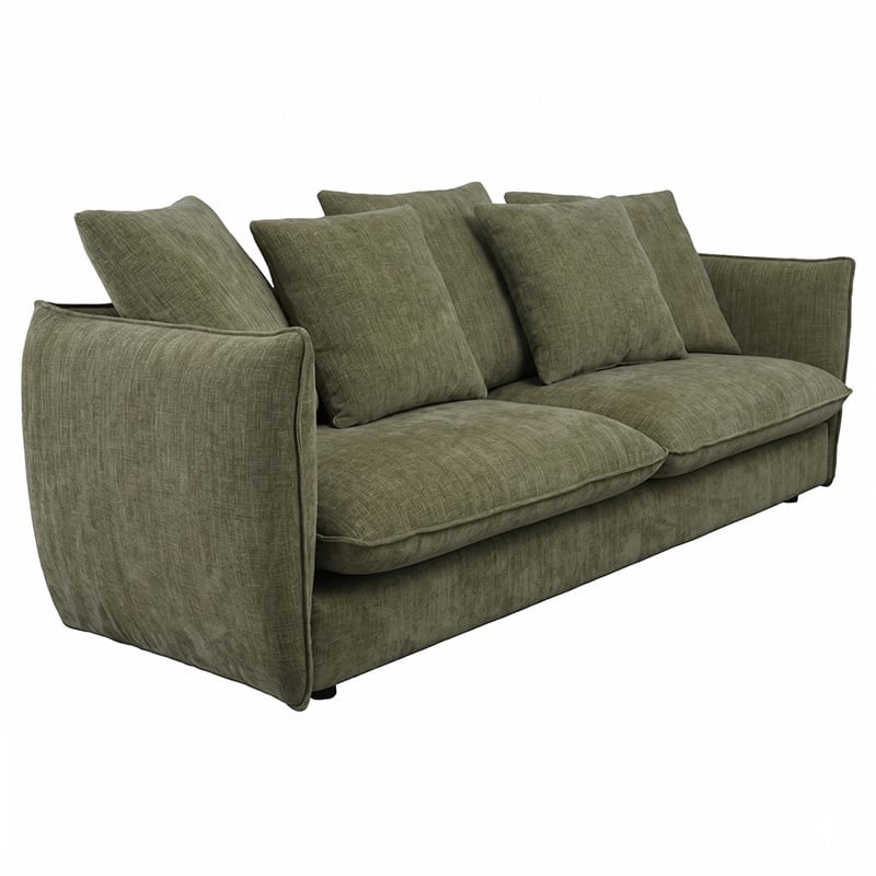 Leaf Bettina 3 Seater Upholstered Sofa