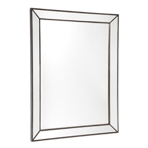 Rexington Home Medium Zeta Beaded Wall Mirror The Build by Temple