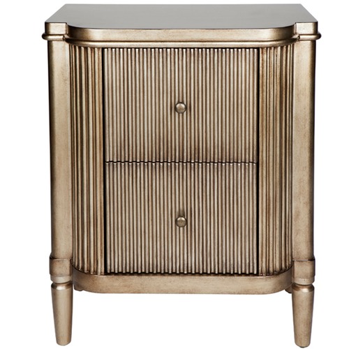 Ribbed Arielle Bedside Table