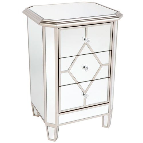 Lexington Home Nashville Mirrored Bedside Table Temple & ster