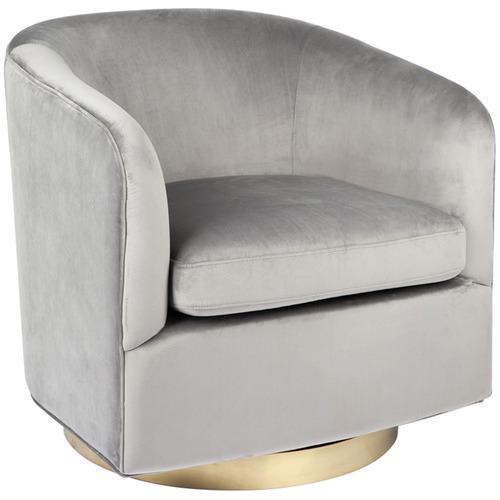 melvin swivel slope arm chair