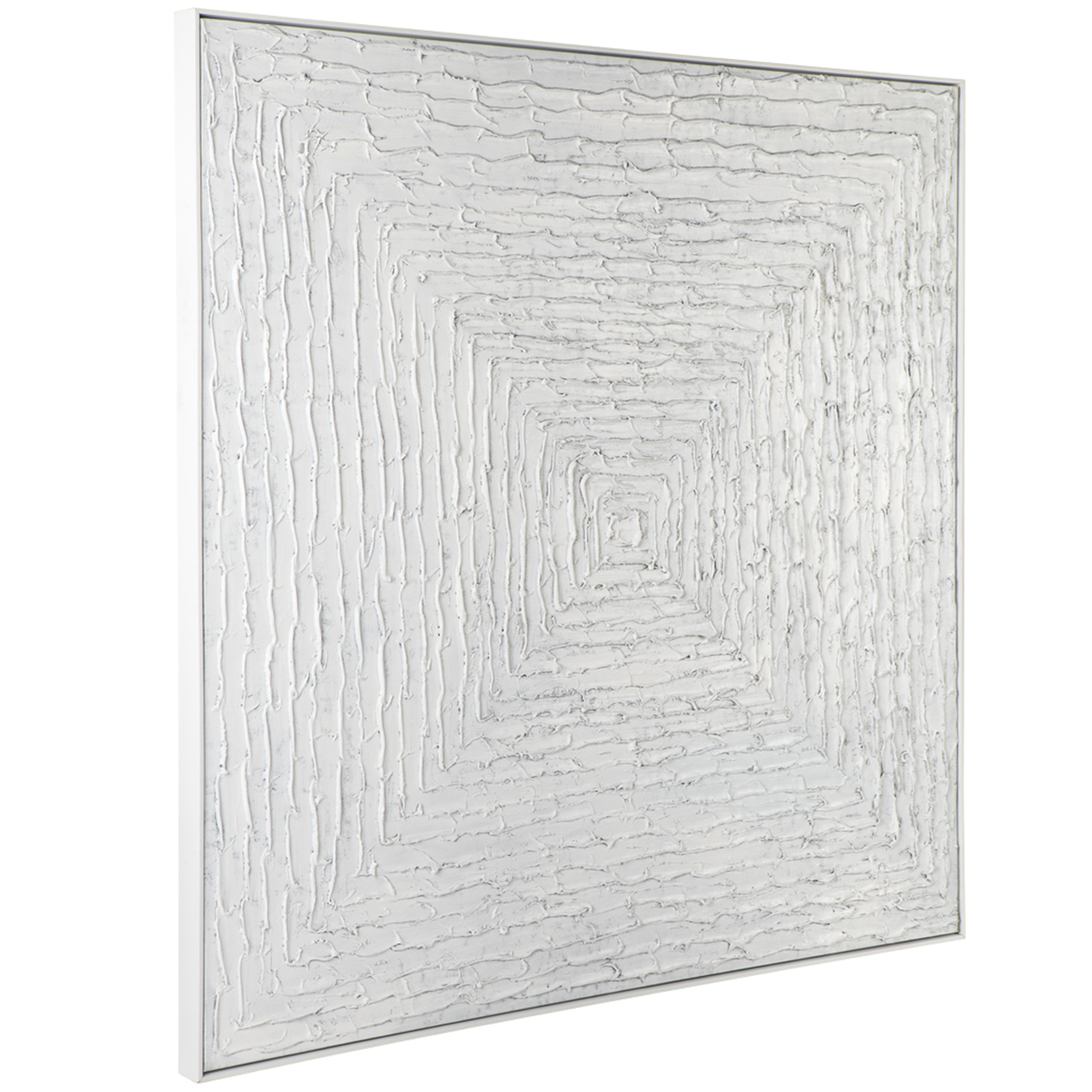 White Vortex Wall Art