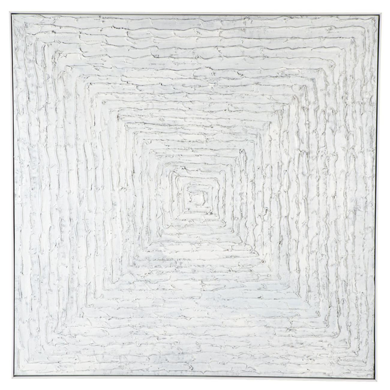 White Vortex Wall Art