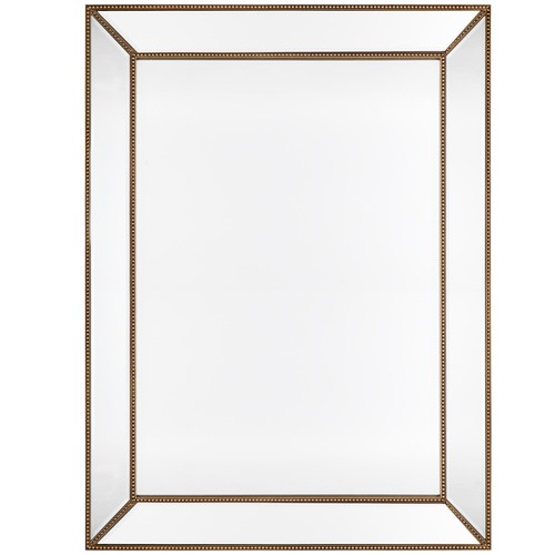 Rexington Home Large Zeta Beaded Wall Mirror Temple & ster