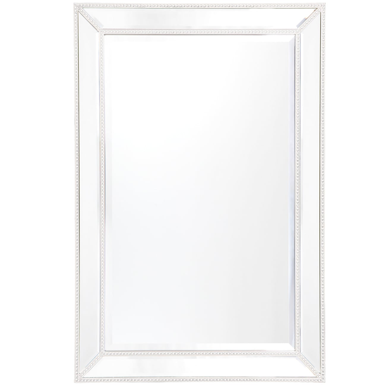 Medium Zeta Beaded Wall Mirror
