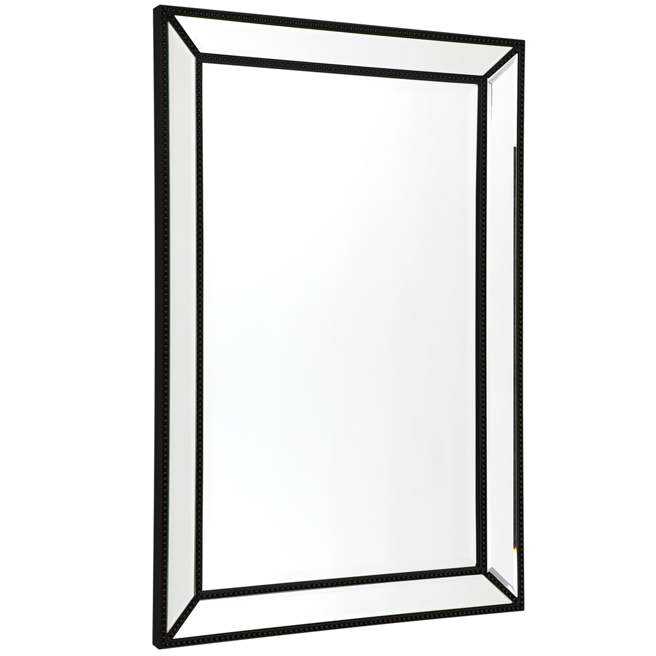 Medium Zeta Beaded Wall Mirror