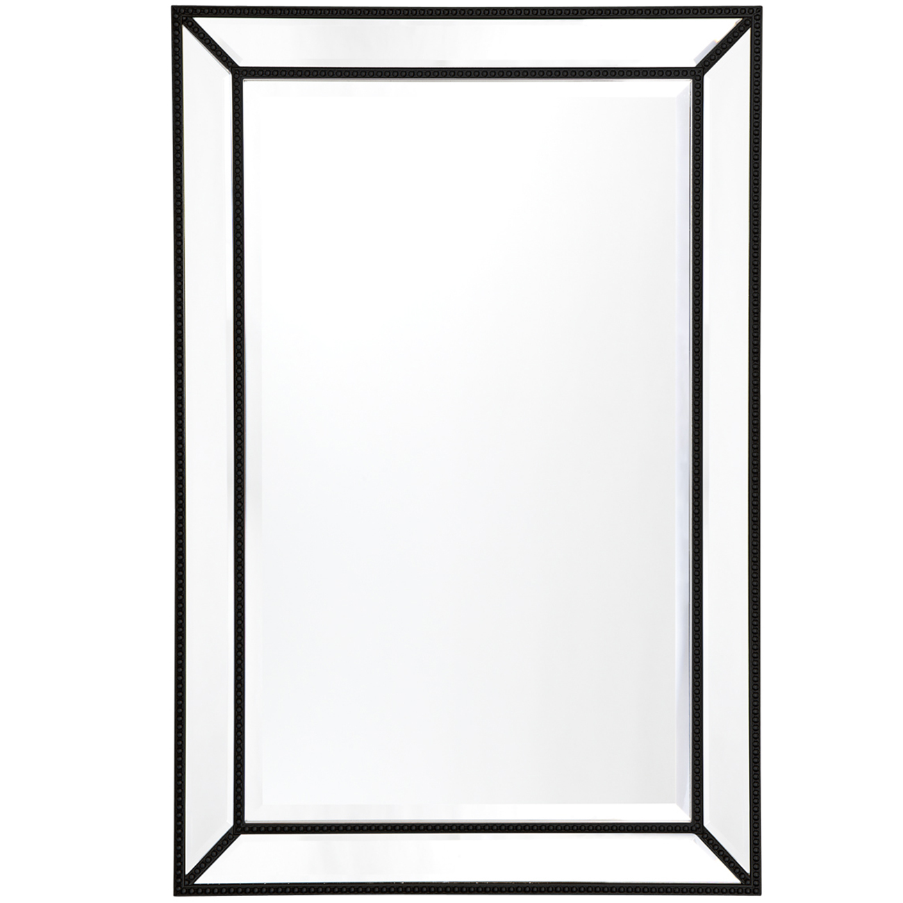 Medium Zeta Beaded Wall Mirror