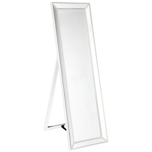 Lexington Home Zeta Cheval Beaded Floor Mirror Temple & ster