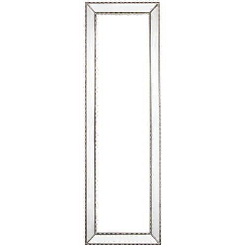 Rexington Home Zeta Cheval Beaded Floor Mirror Temple & ster