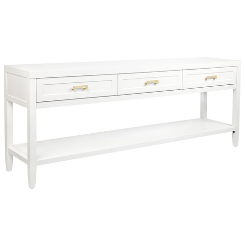 temple and webster white console table