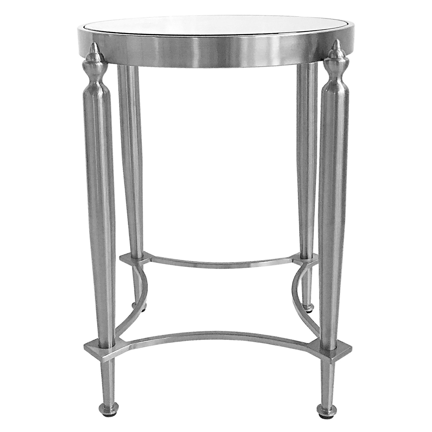 Considine Glass-Top Side Table