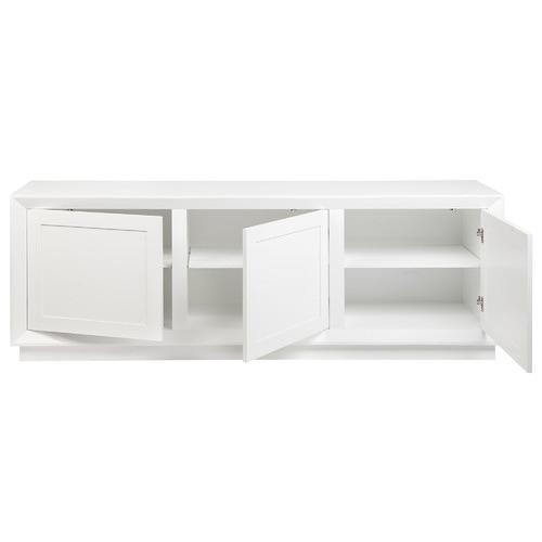 Balmain 3 Drawer Wooden TV Unit